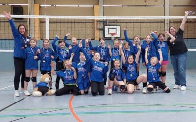Volleyball U11 des VfL Kloster Oesede beendet die Saison sehr erfolgreich